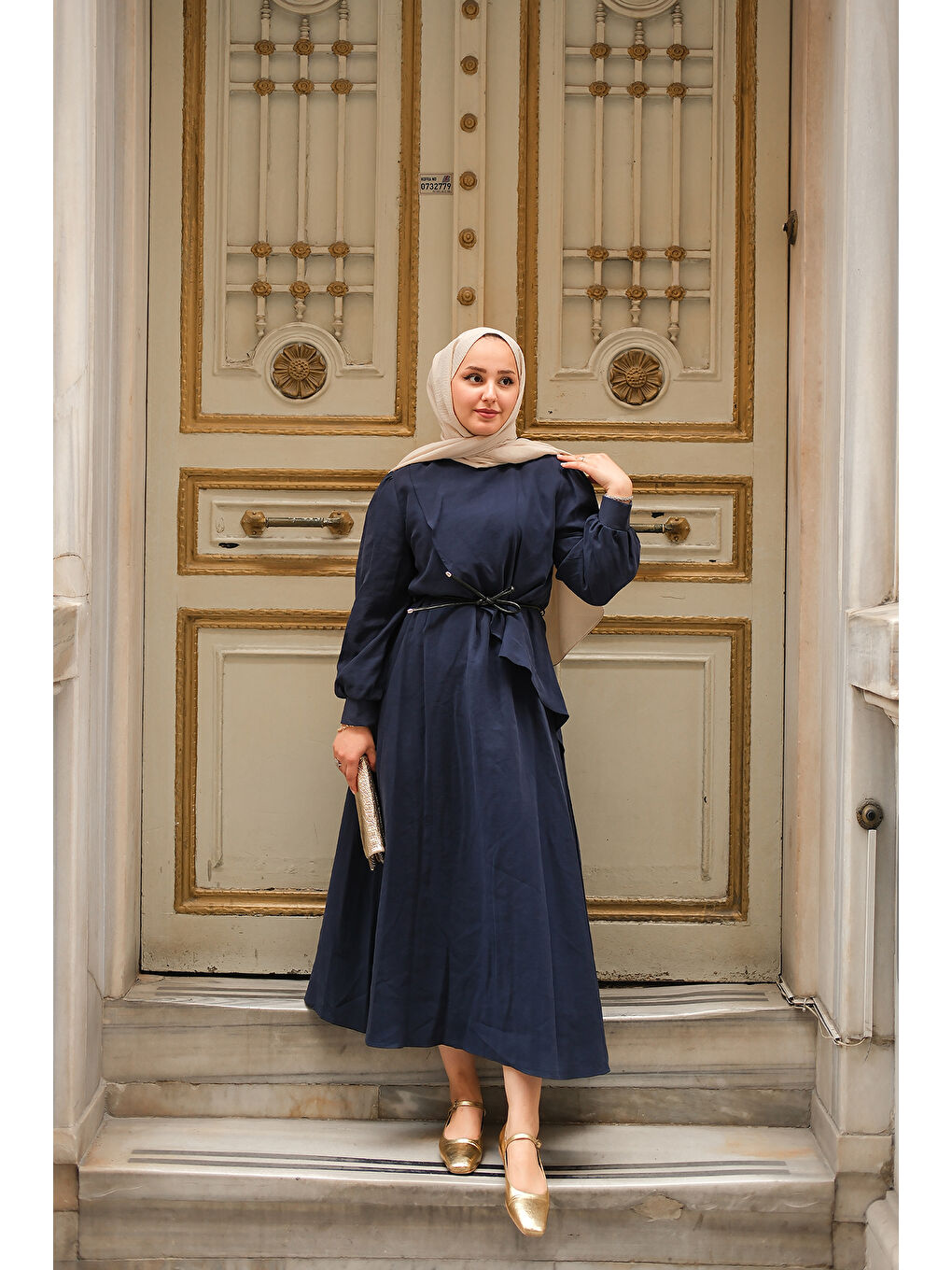 Kadın Cosı Elbise Lacivert-1