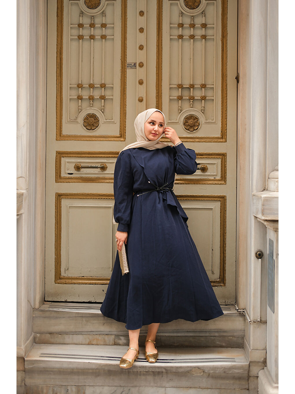 Kadın Cosı Elbise Lacivert-2