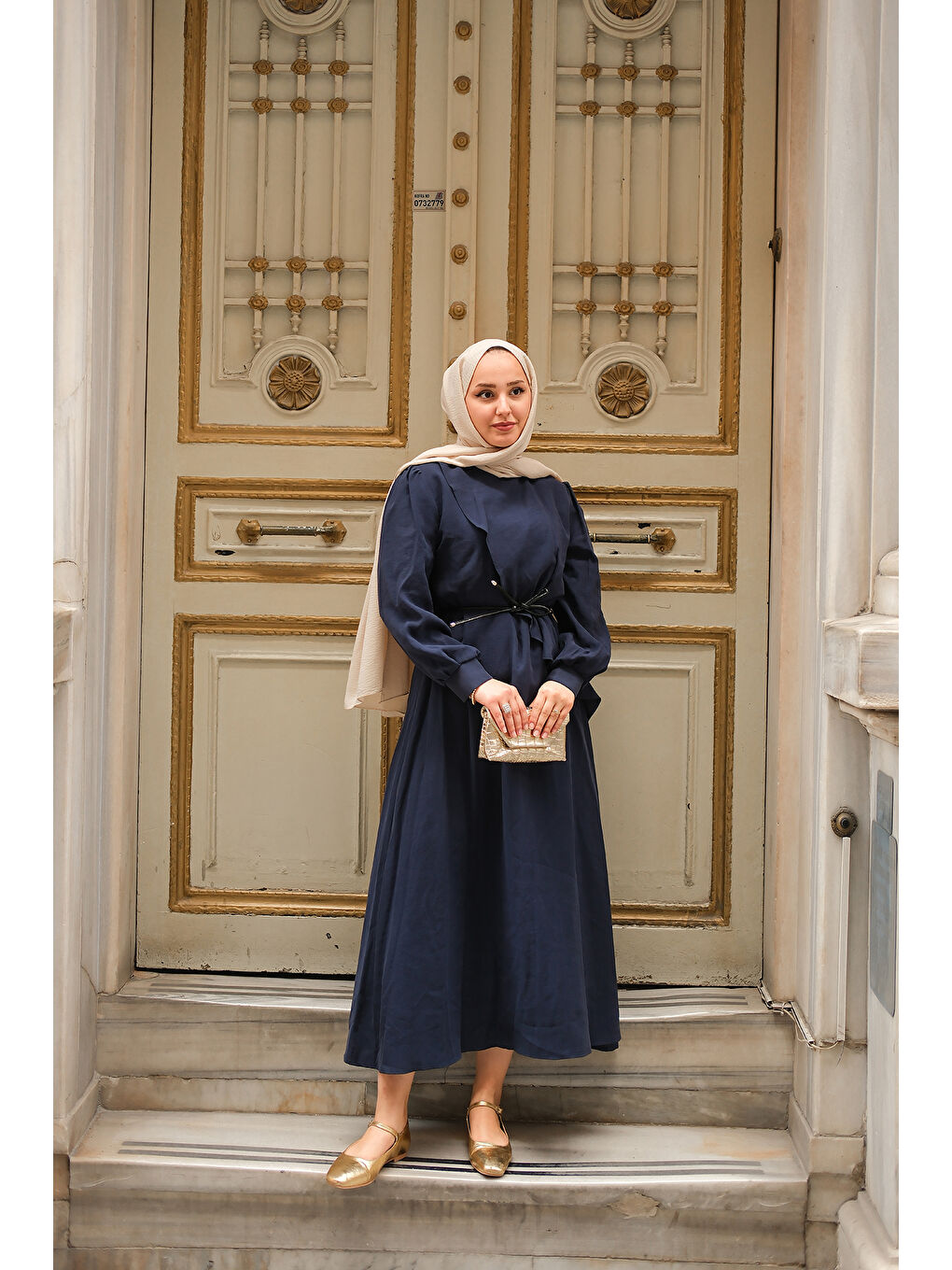 Kadın Cosı Elbise Lacivert-3