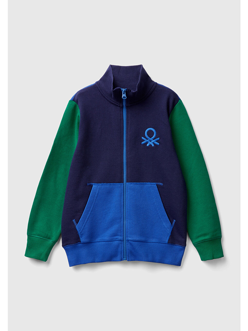 Erkek Çocuk Lacivert Mix Logolu Sweatshirt