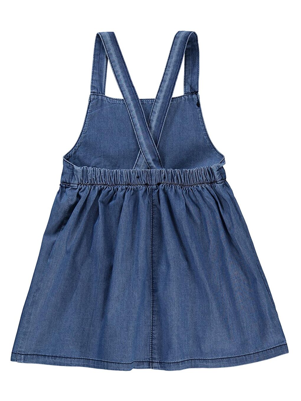 Girls Kız Çocuk Elbise 2-5 Yaş Mavi-1