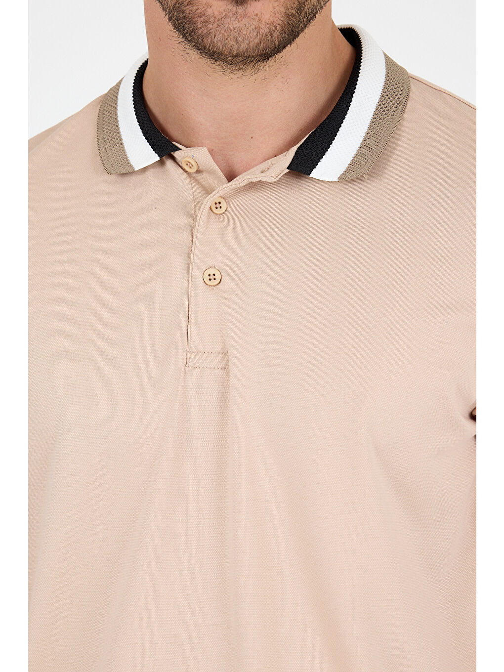 Pembe Erkek Amerikan Stil Polo Yaka Tişört , Yazlık Spor Tişört 5030-3