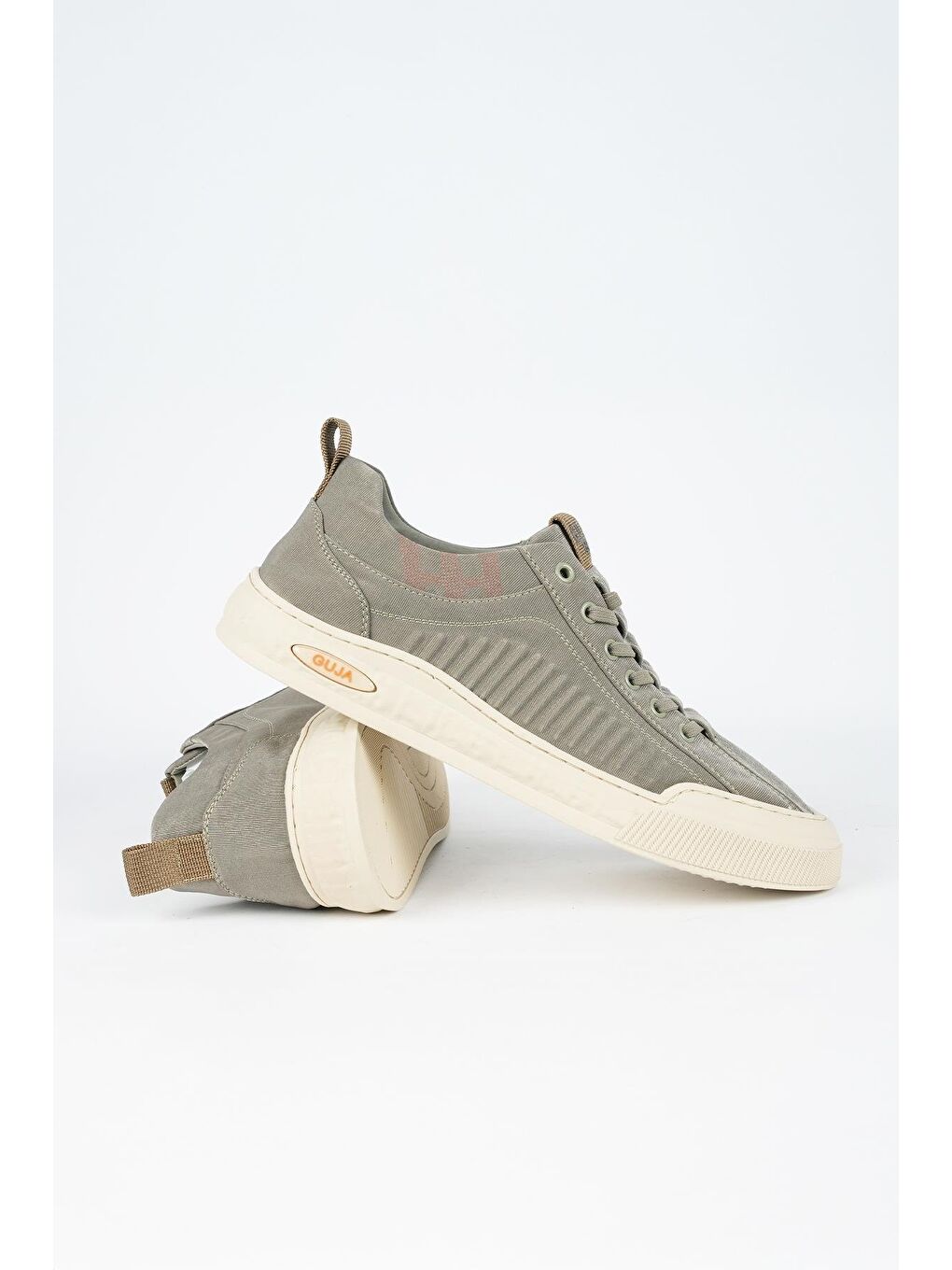 Gri Hava Alabilen Esnek Erkek Casual Ayakkabı 25Y510-12 M-3