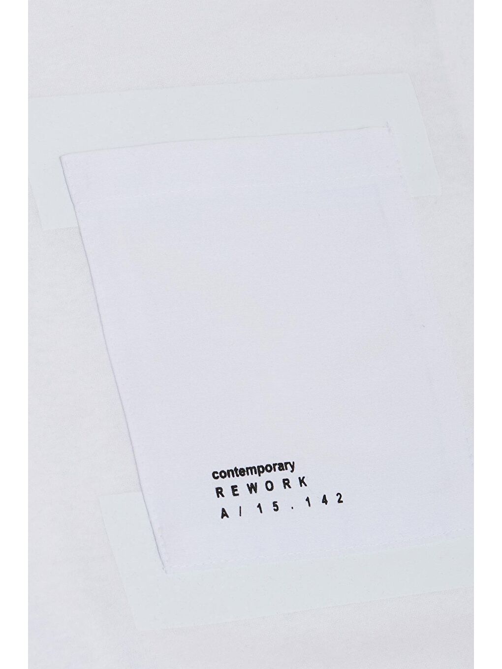 Erkek Çocuk Tişört Cepli Yazı Baskılı Beyaz (9-14 Yaş)-3