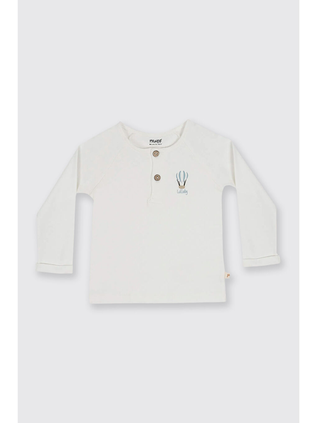 Yenidoğan Baskı Detaylı Ekru Tişört