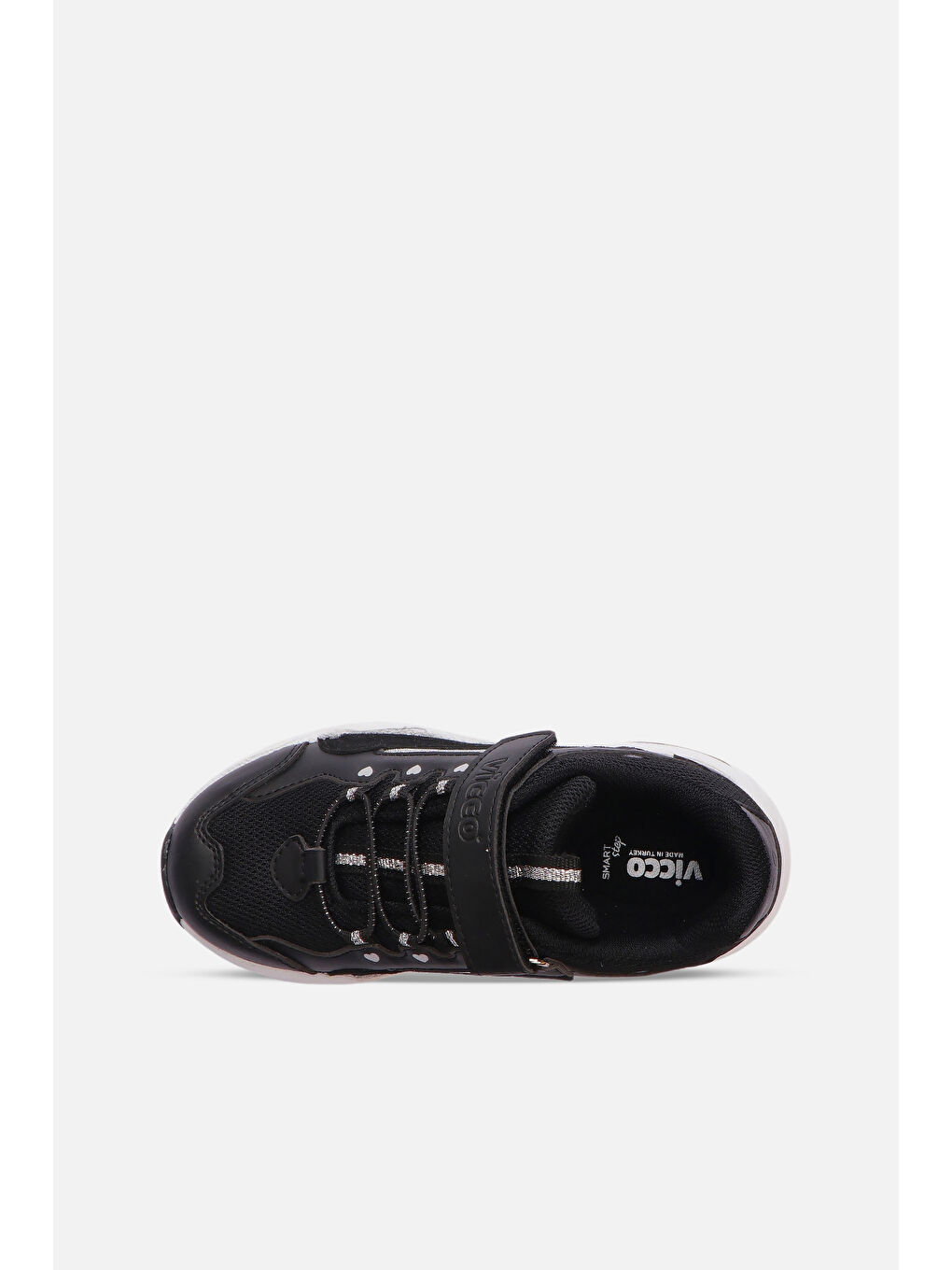 Chou Hafif Kız Çocuk Siyah Spor Ayakkabı-2