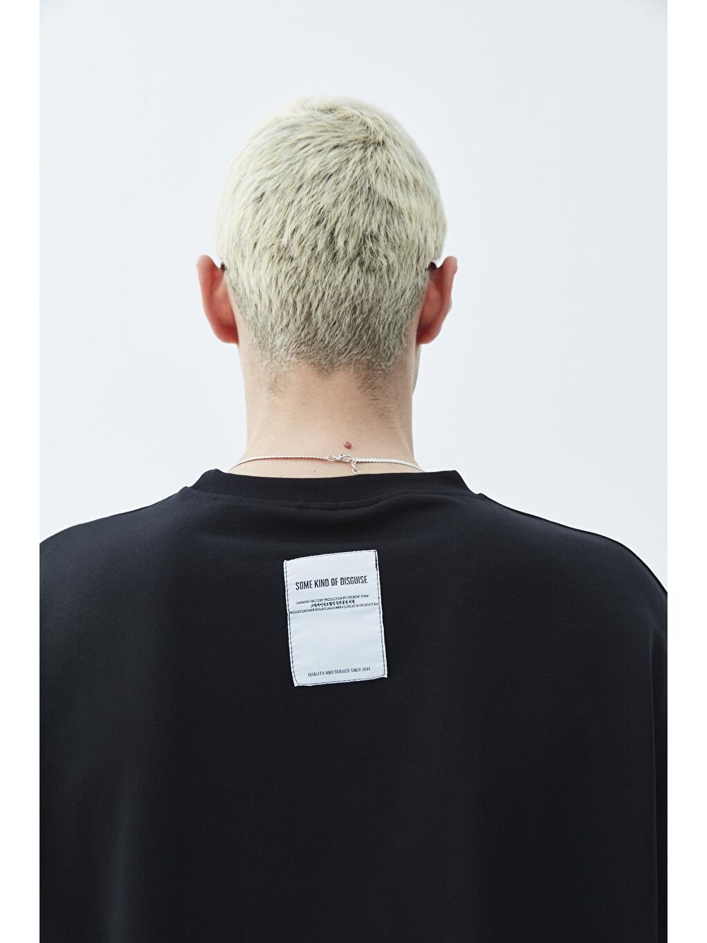 Siyah Super Oversize Basıc Eşofman Takım-siyah-4