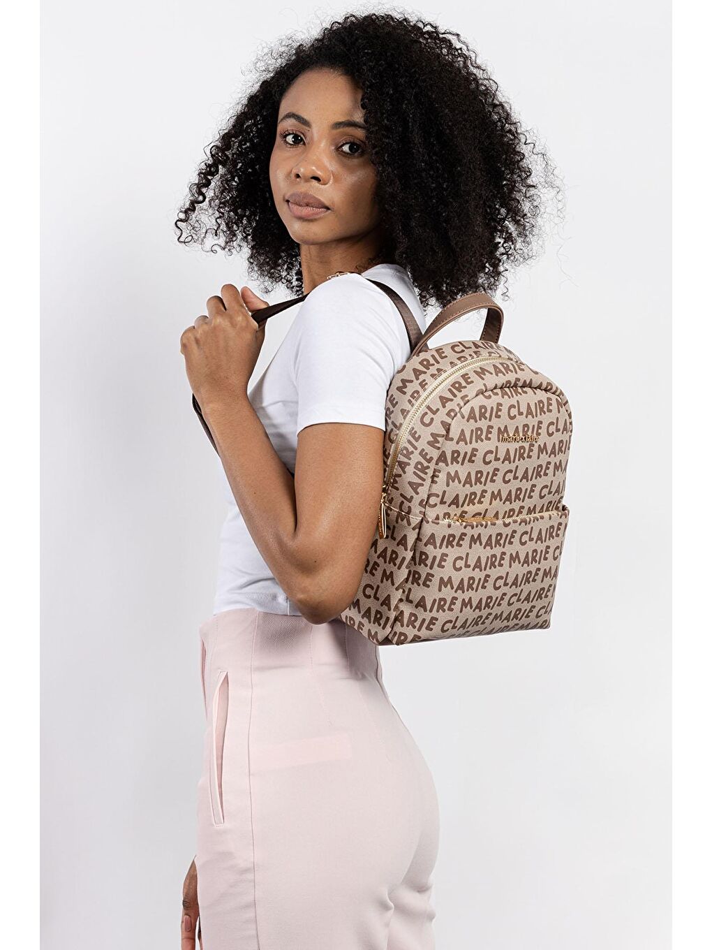 Bej Kadın Sırt Çantası Zuma MC231102655