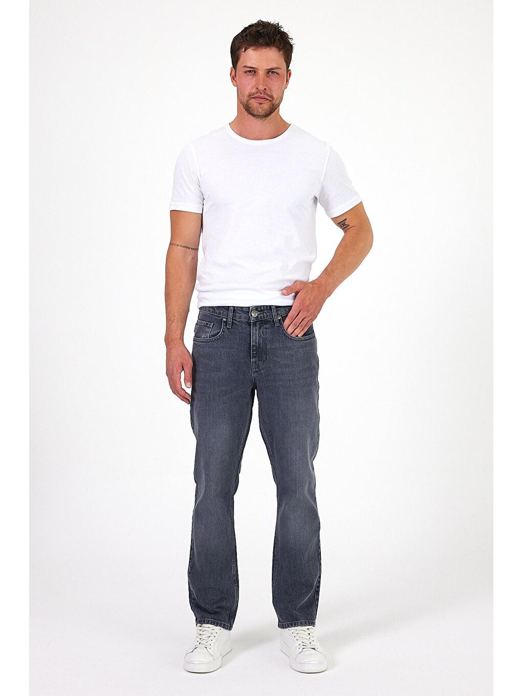 Gri Montana 133 Regular Fit Denim Pantolon 1545-4