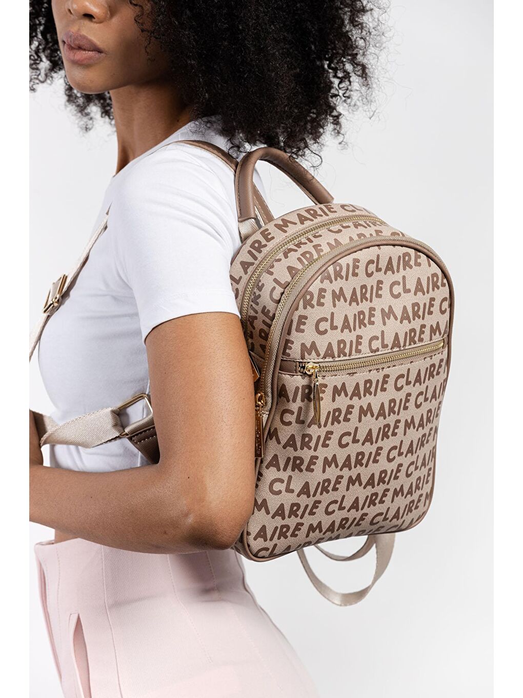 Bej Kadın Sırt Çantası Honey MC231102642-5