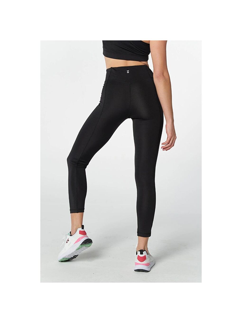 Hummel Siyah T-Mt Active High Waist 7/8 Kadın Siyah Tayt - 4