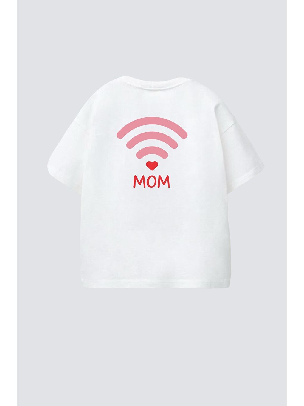 Ekru Unisex Çocuk Pamuklu Bisiklet Yaka T-Shirt