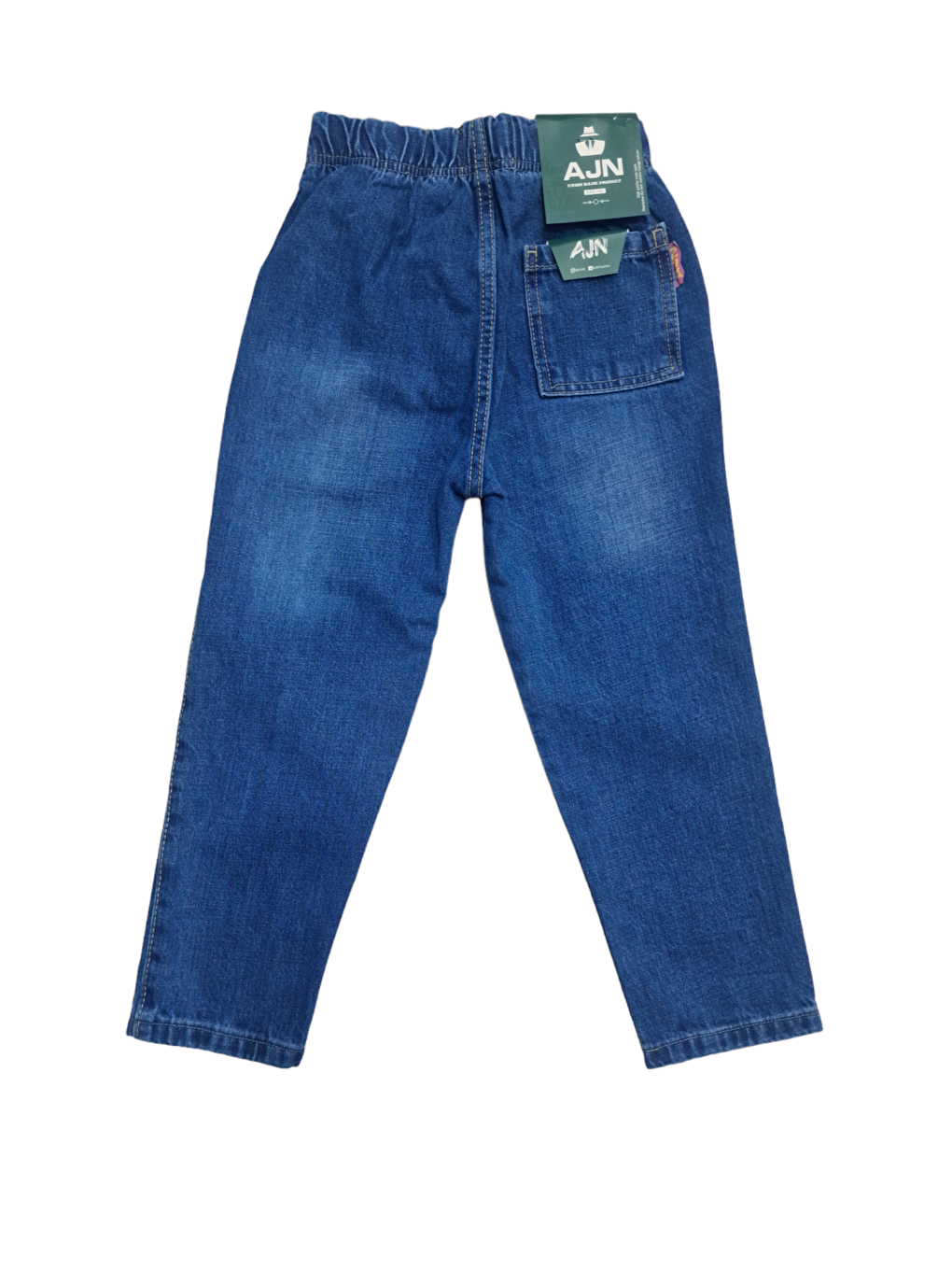 Lacivert Erkek Çocuk Regular Fit Jean Pantolon-1