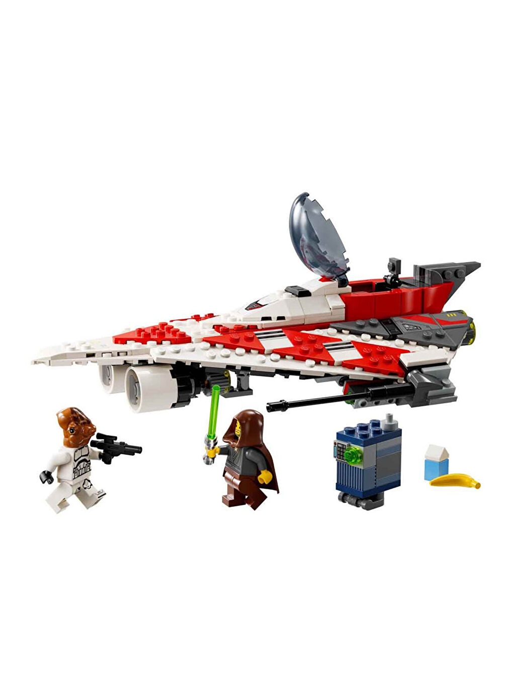 Lego Star Wars Jedi Bob un Starfighter - 1