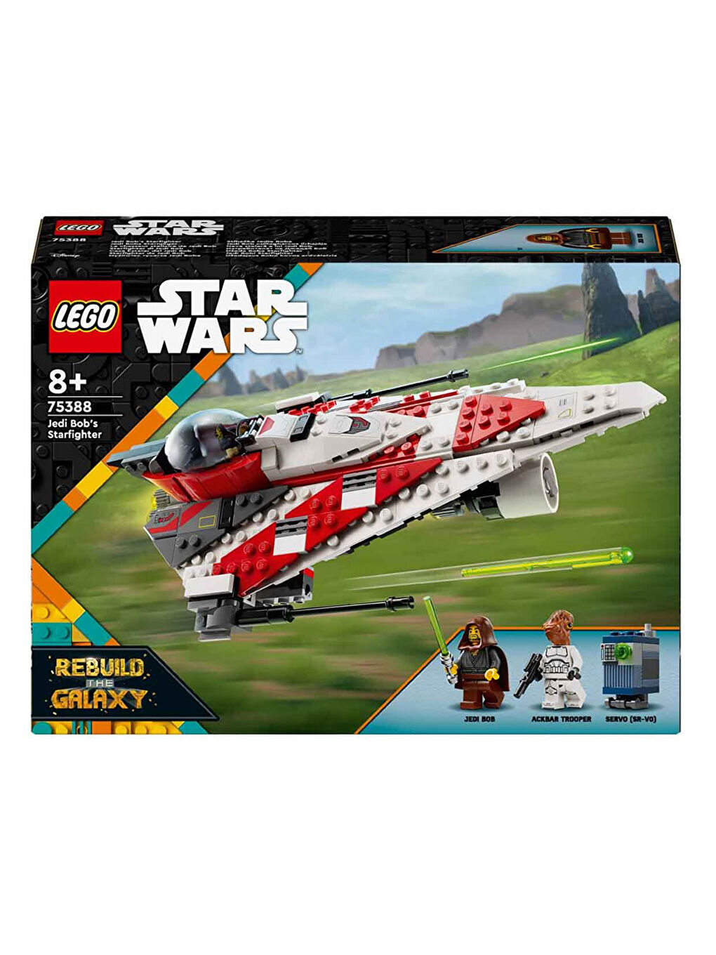 Lego Star Wars Jedi Bob un Starfighter - 5