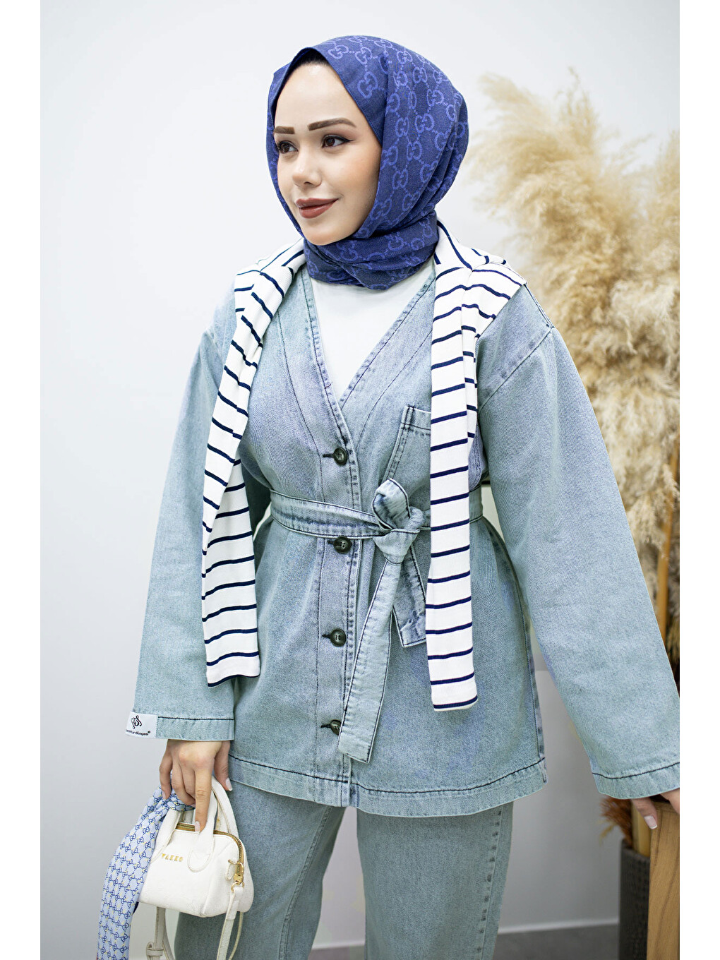 Vera Denim Takım TSD250104 Buz Mavisi-1