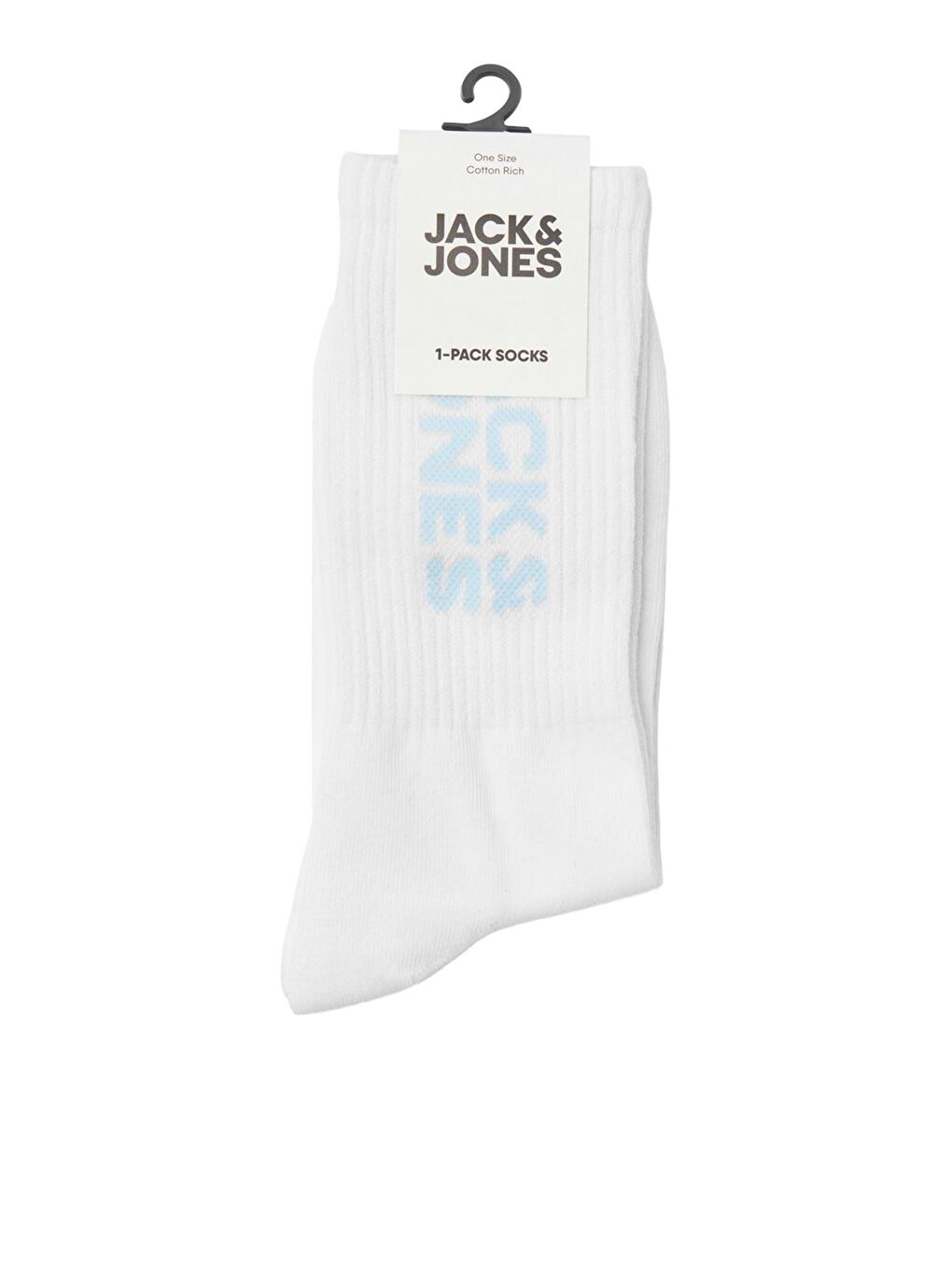 Jack & Jones Beyaz Additionals Jacframe Pamuk Karışımlı Çorap Erkek 12250743