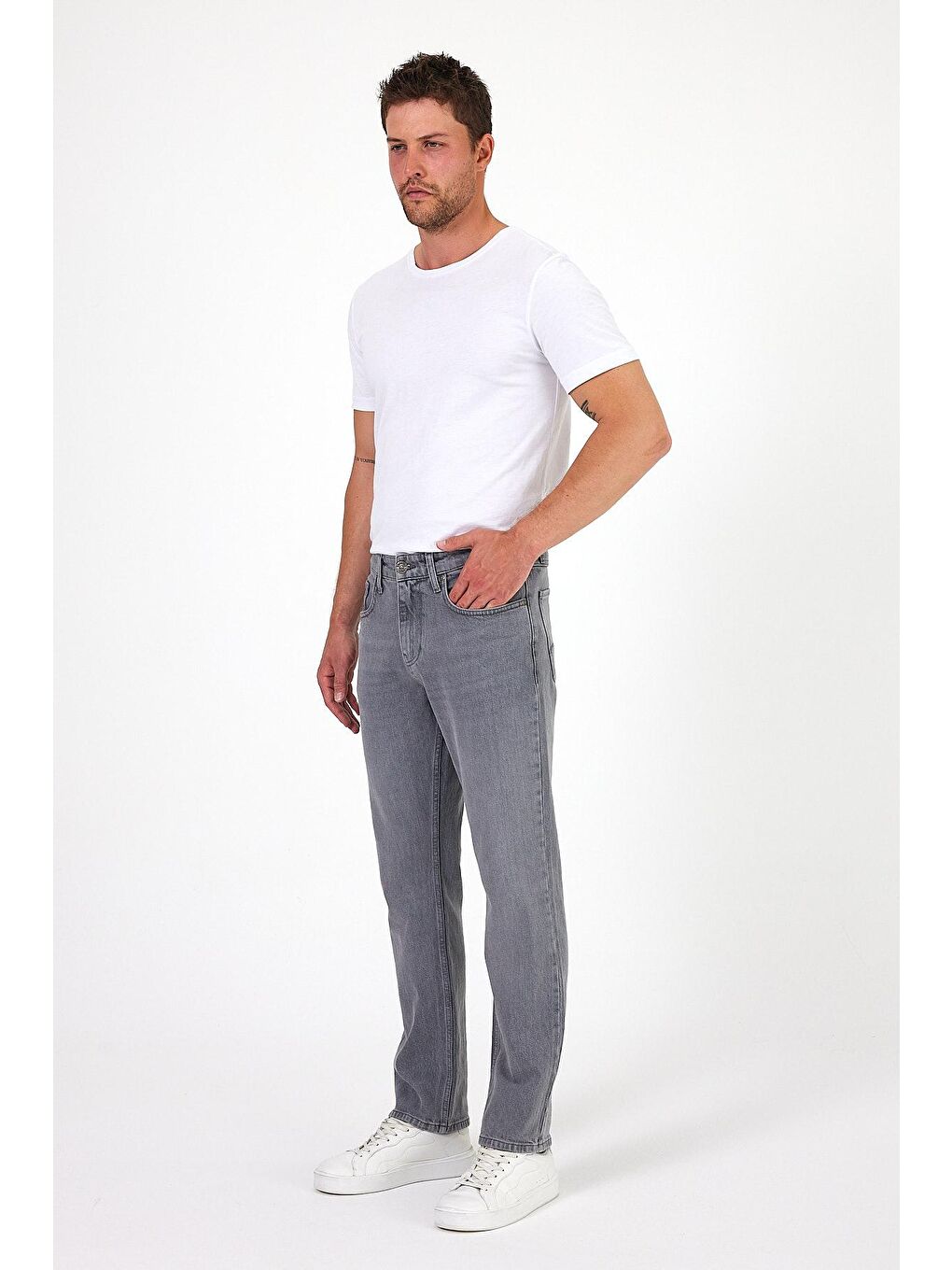 Gri Montana 133 Regular Fit Denim Pantolon 1545-1