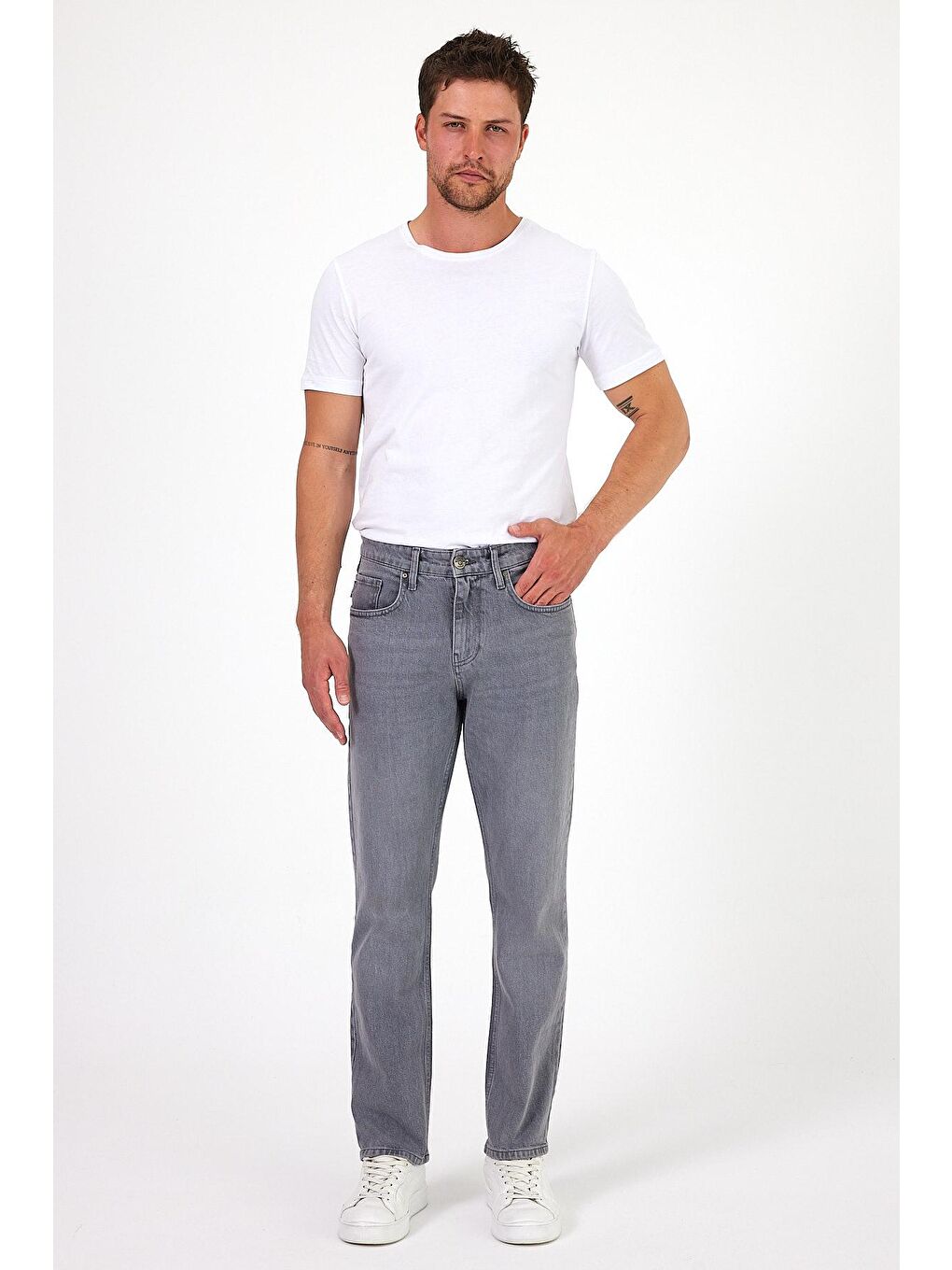 Gri Montana 133 Regular Fit Denim Pantolon 1545-4