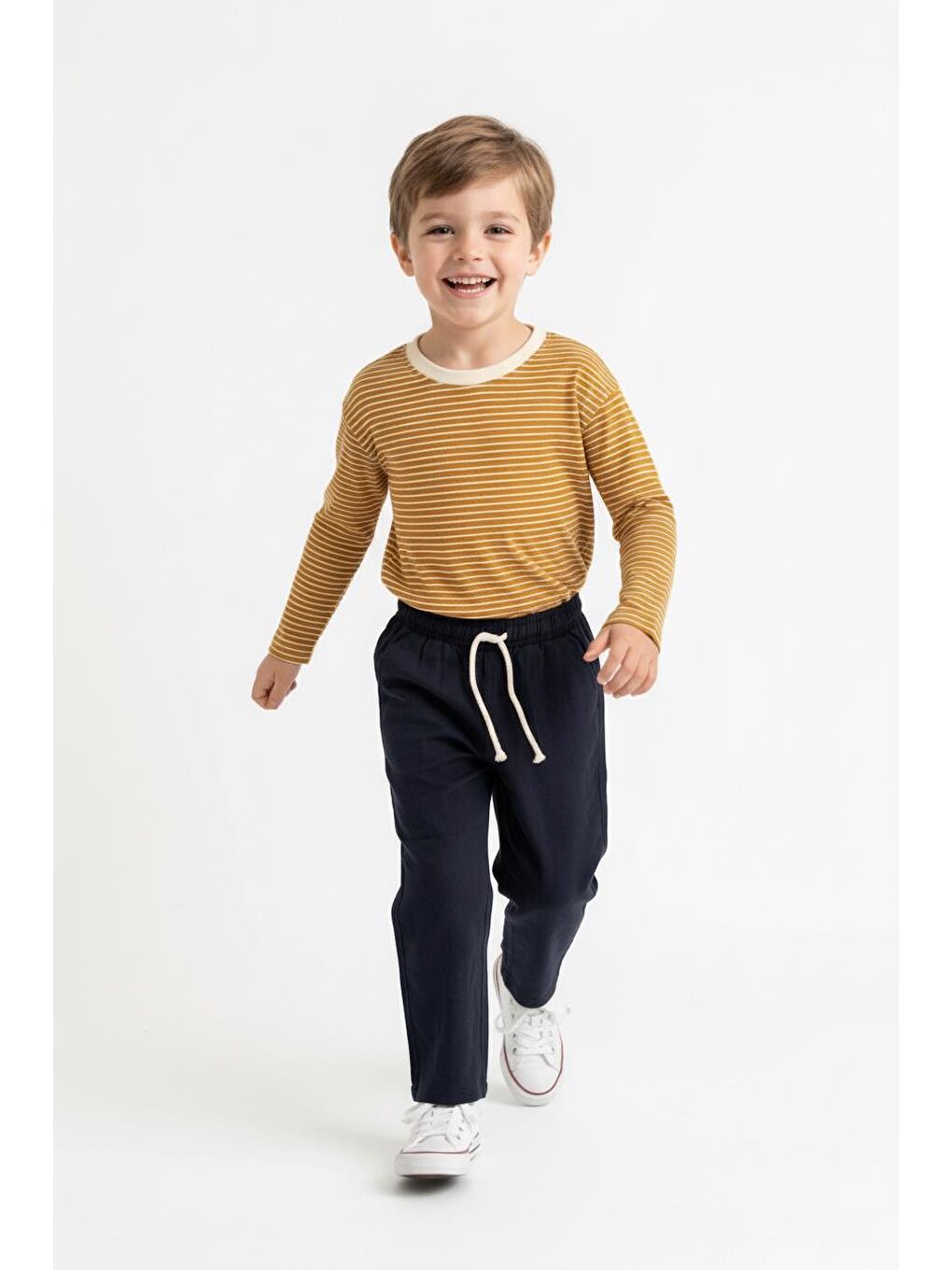 Sarı Mevsimlik Uzun Kol 2li Takım-2