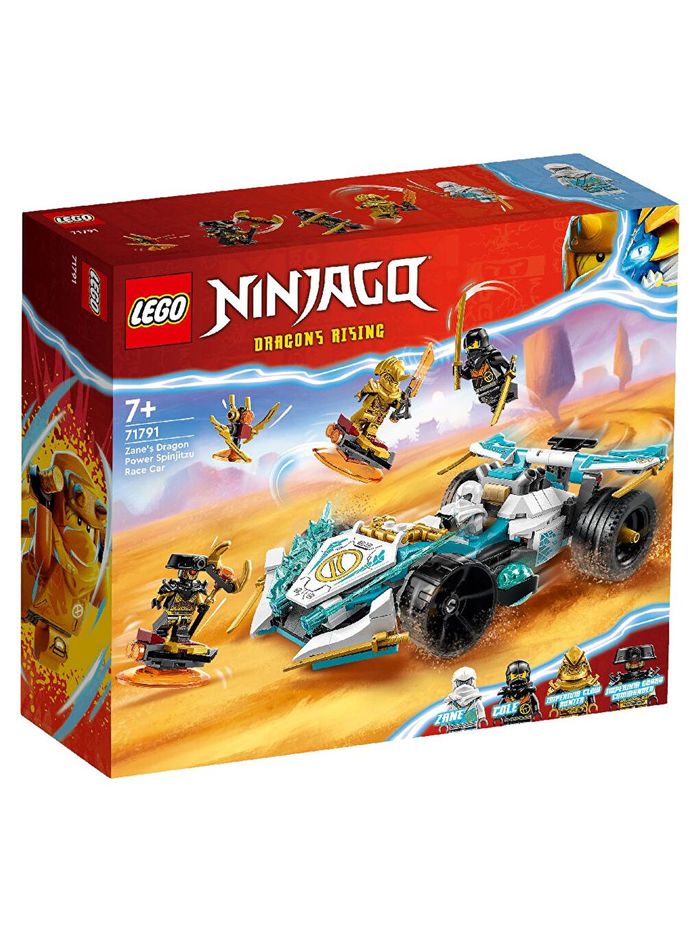 Lego Ninjago Zane'in Ejderha Gücü Spinjitzu Yarış Arabası 71791 - 6