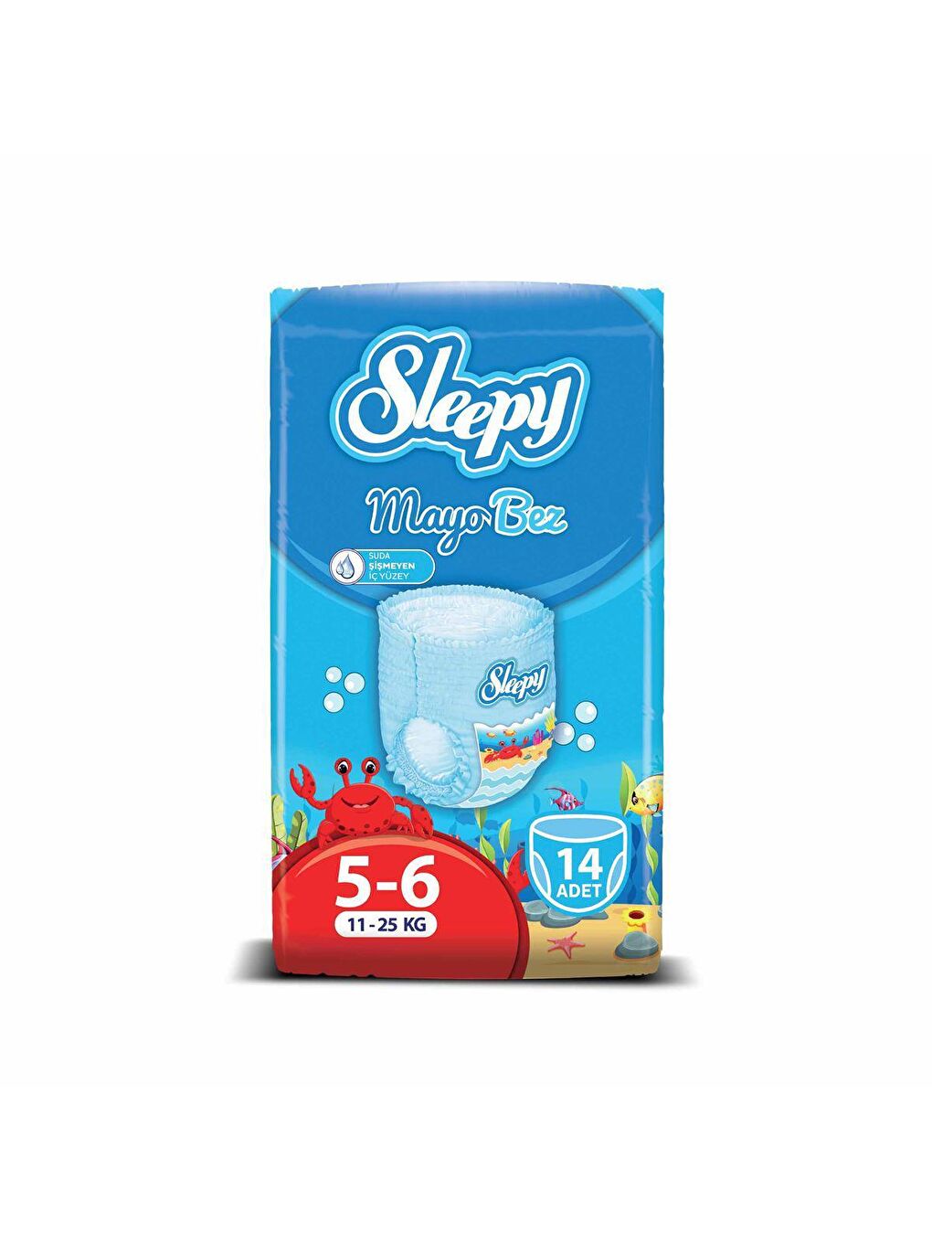 Sleepy Beyaz Mayo KÜLOT Bez 6 Numara Xlarge 14 Adet - 1