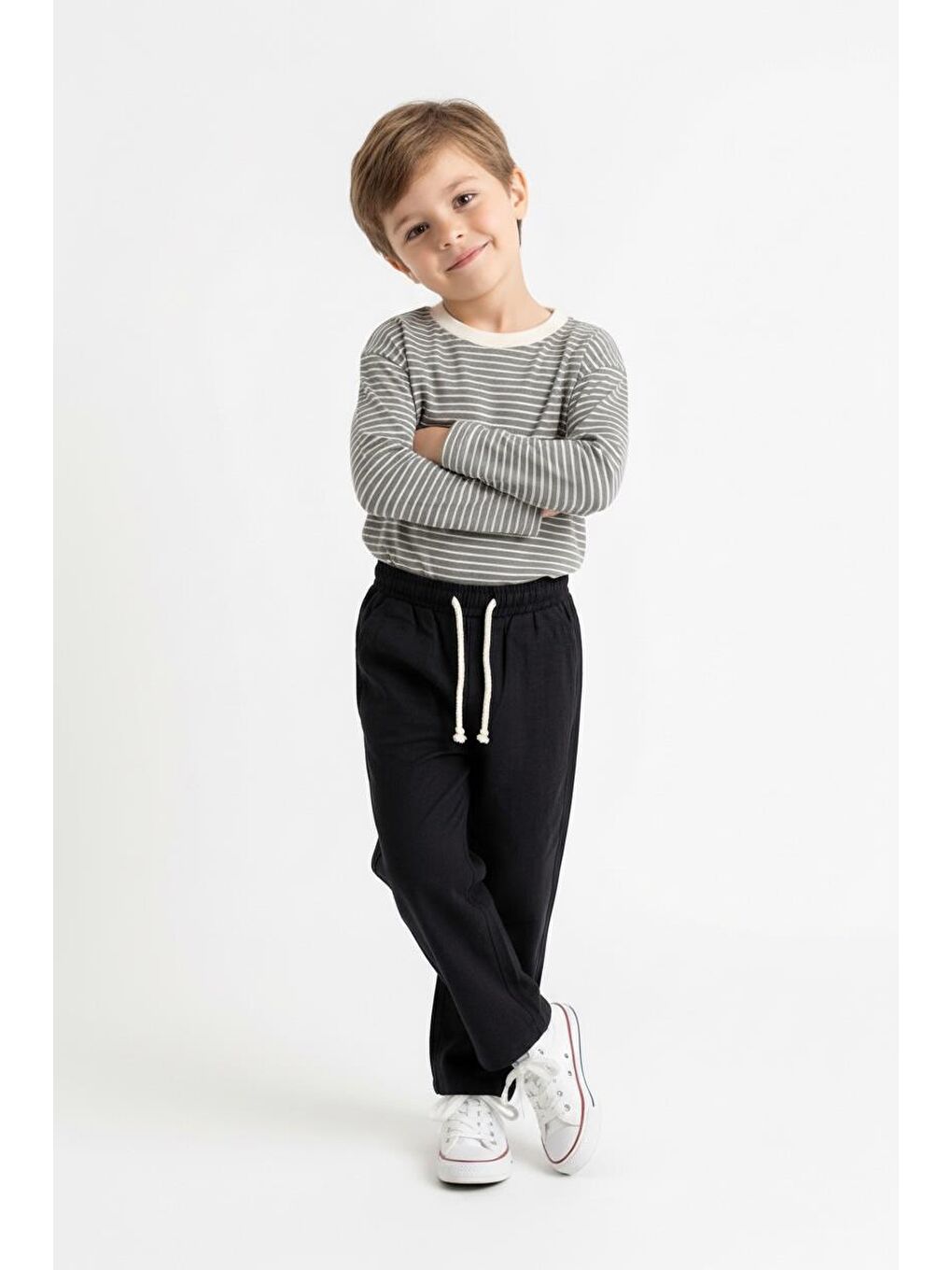 Bej Mevsimlik Uzun Kol 2li Takım-3