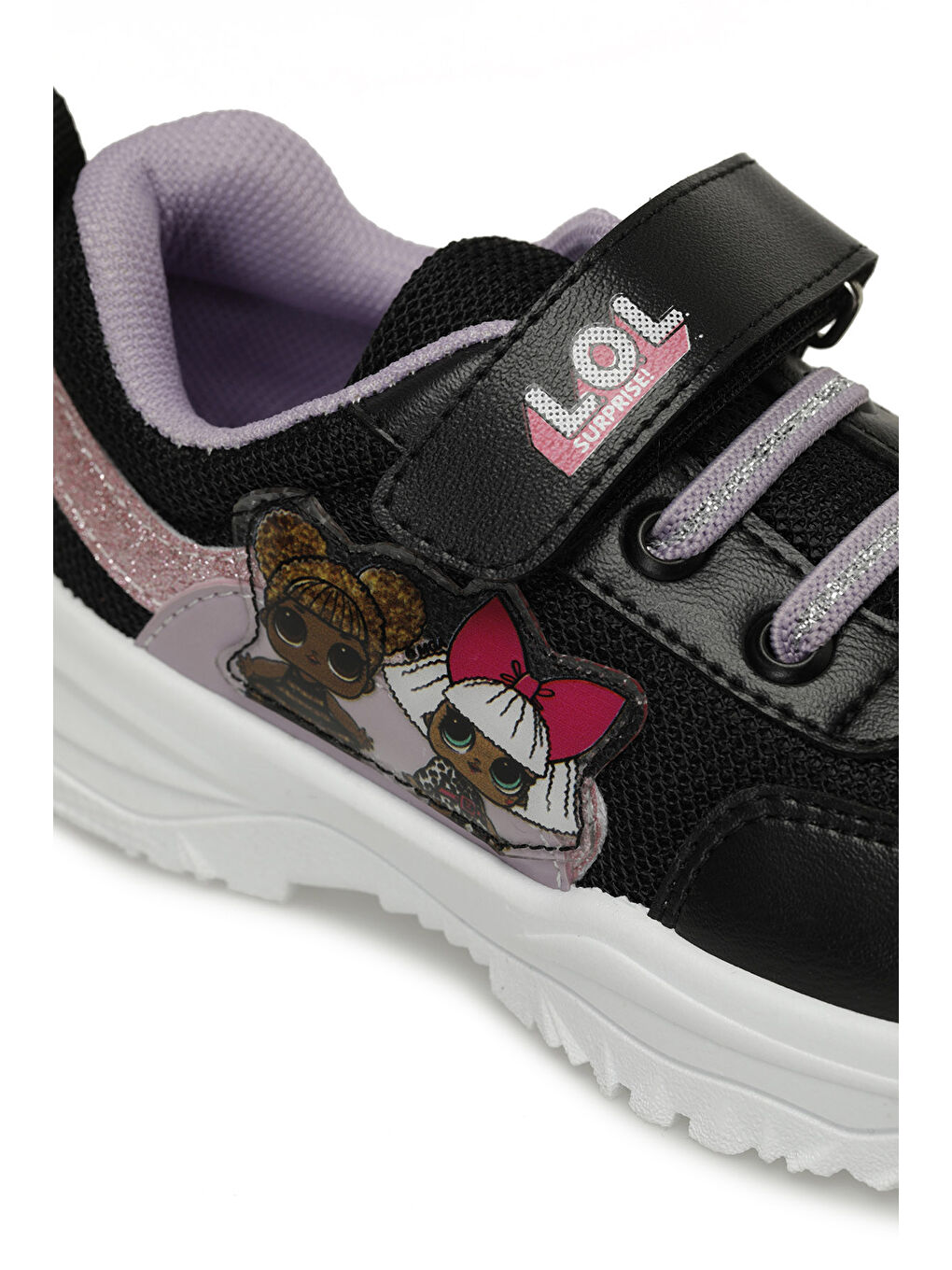 BONDI.P5FX Siyah Kız Çocuk Spor Ayakkabı-6