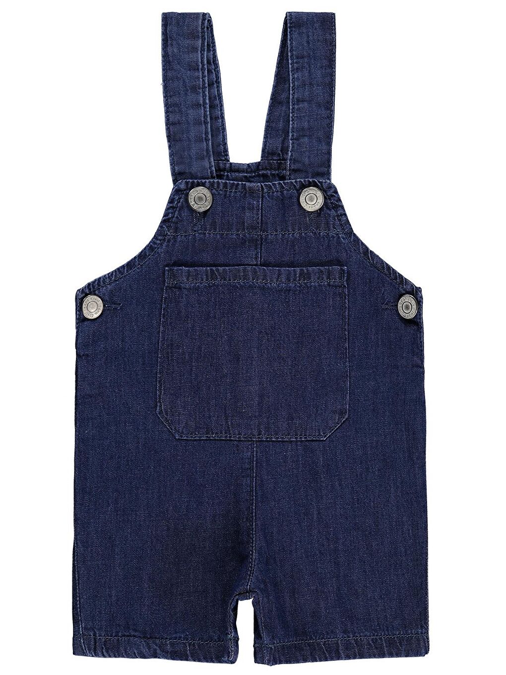 Baby İnce Jean 6-18 Ay Salopet - Mavi