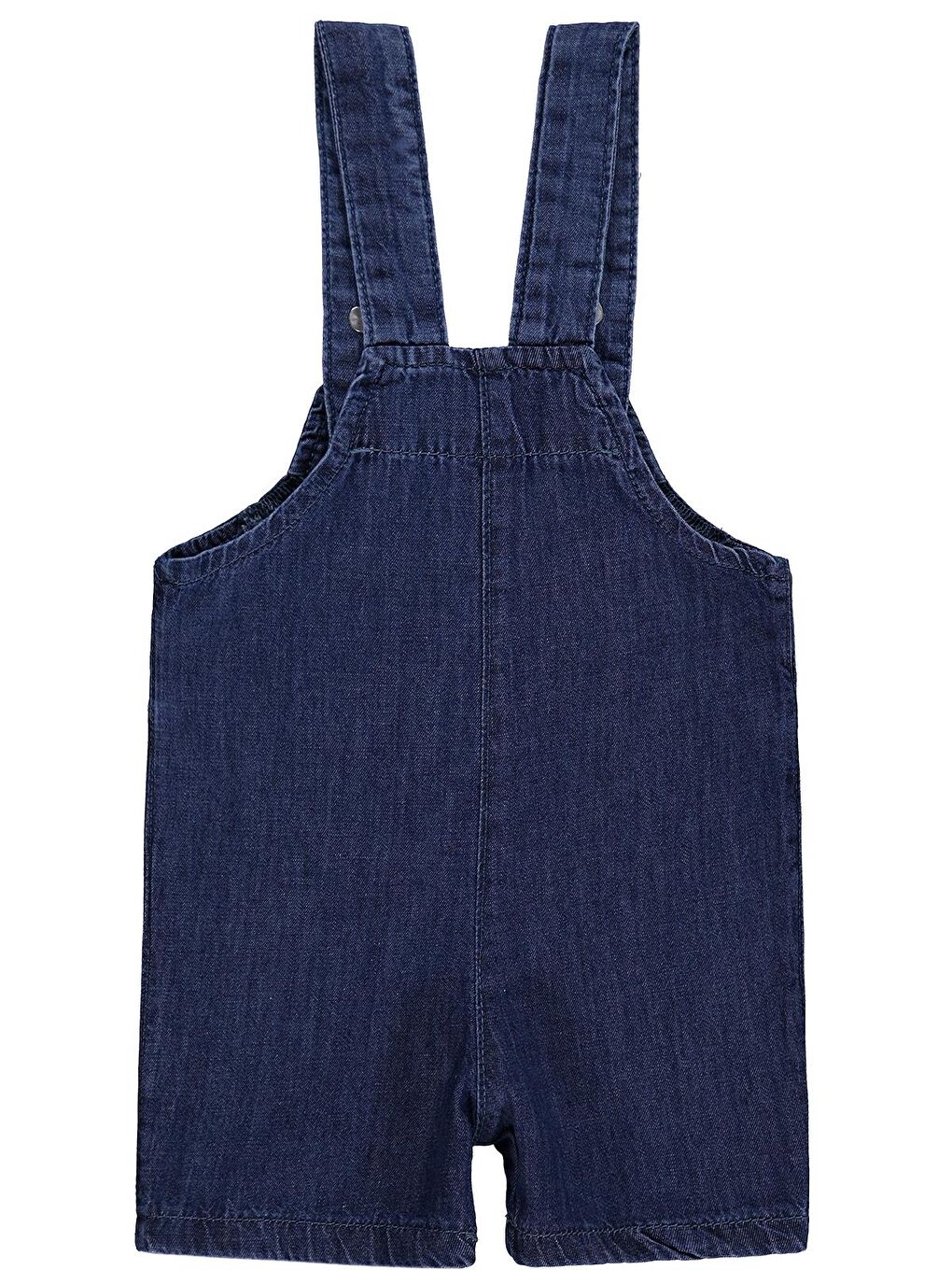 Baby İnce Jean 6-18 Ay Salopet - Mavi-1