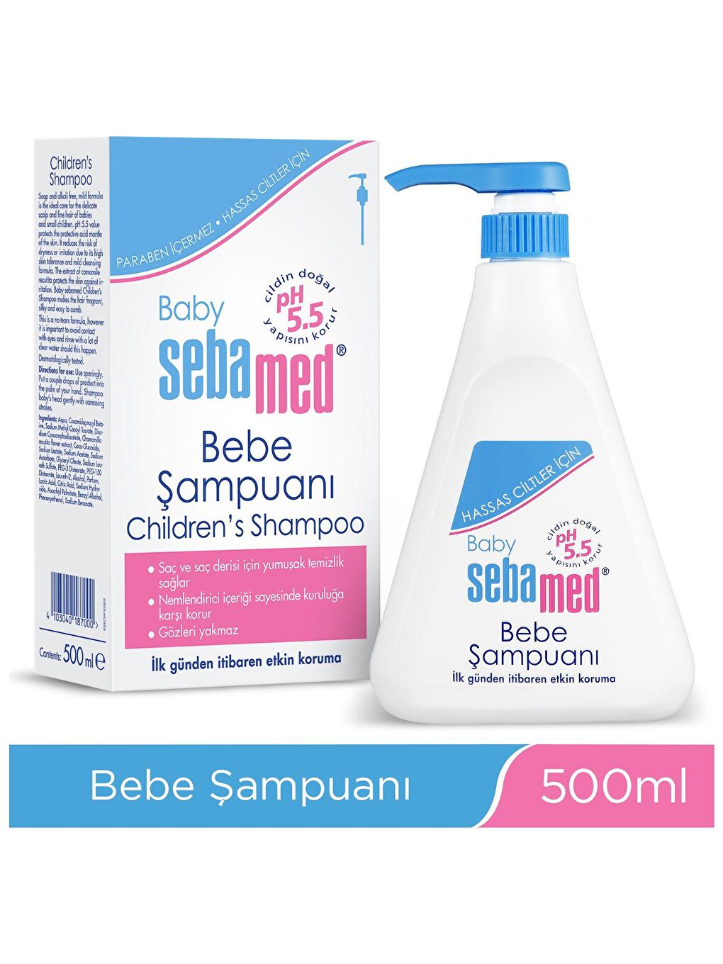 Sebamed Bebe Şampuan 500ml