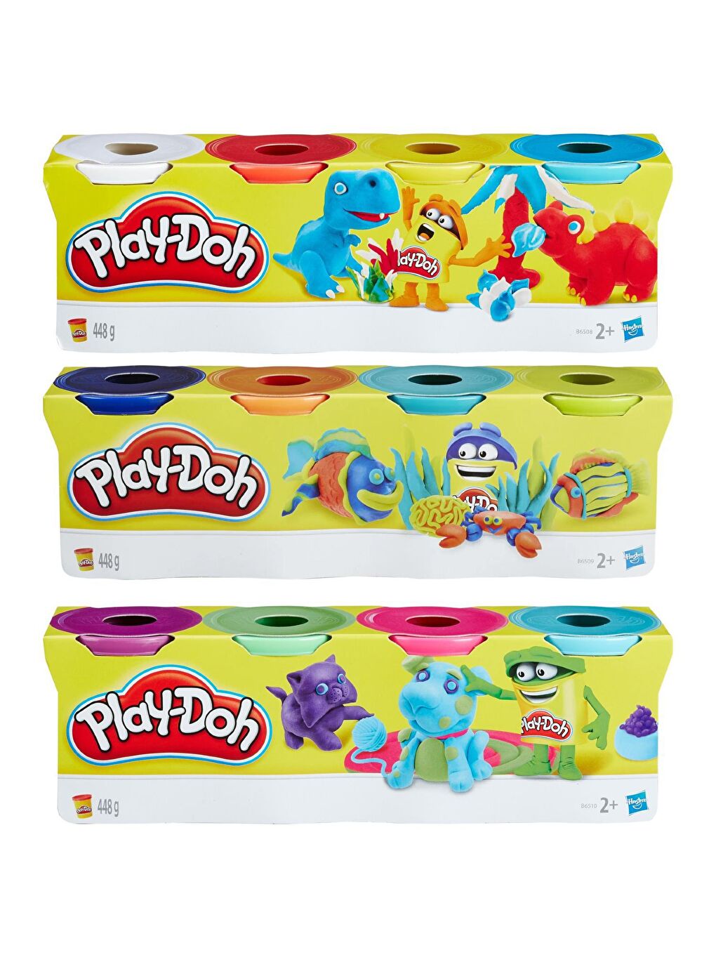 Play-Doh Karışık Asorti Oyun Hamuru 4 Renk - 448 gr 3 Adet