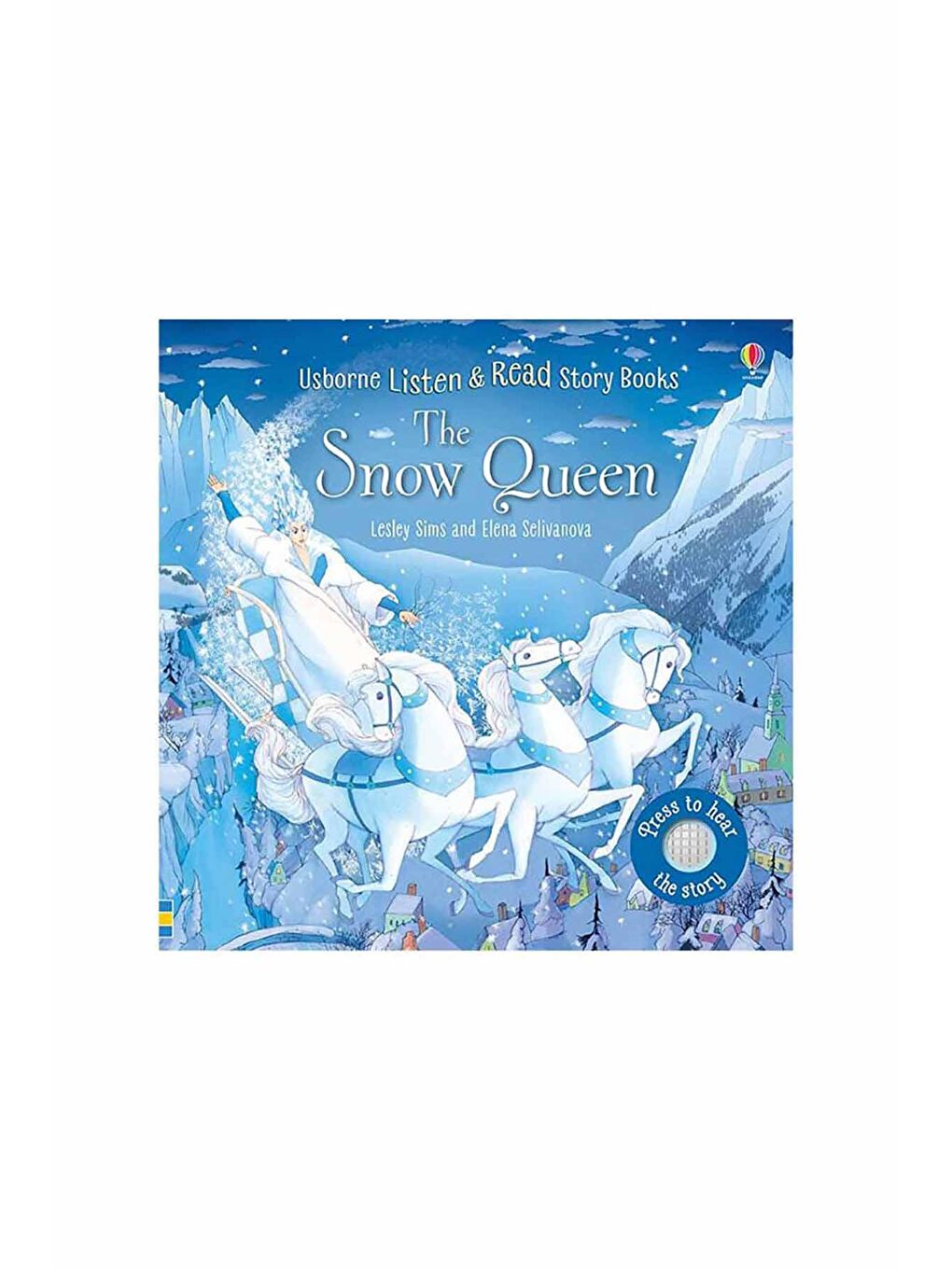 The Usborne Beyaz-Renklibaskı The Snow Queen - Listen and Learn Stories