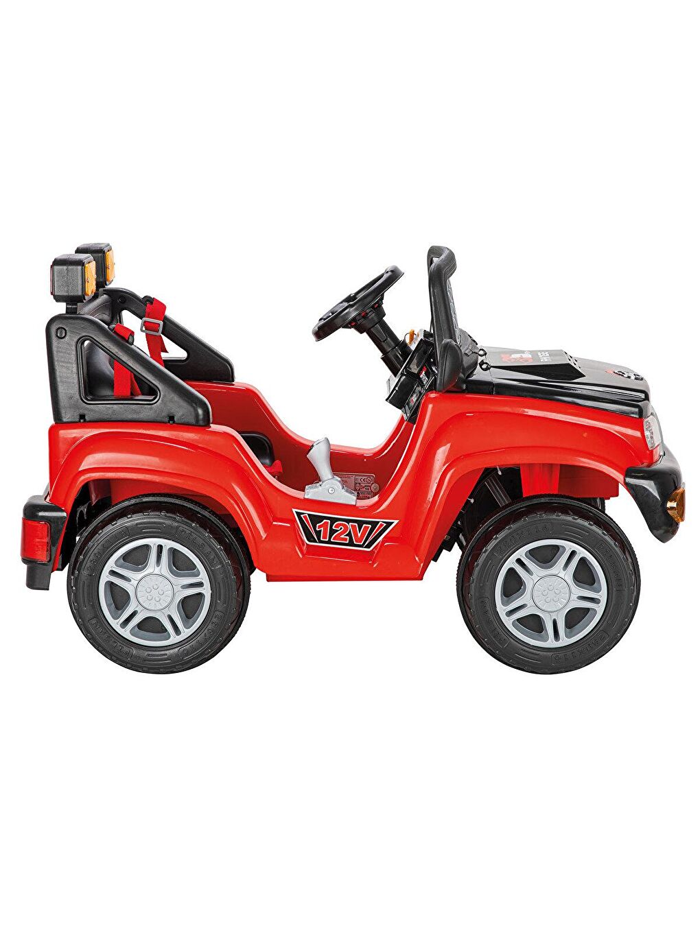 Baby Toys Karışık Samy Range Akülü Araba 12 V Kırmızı - 2