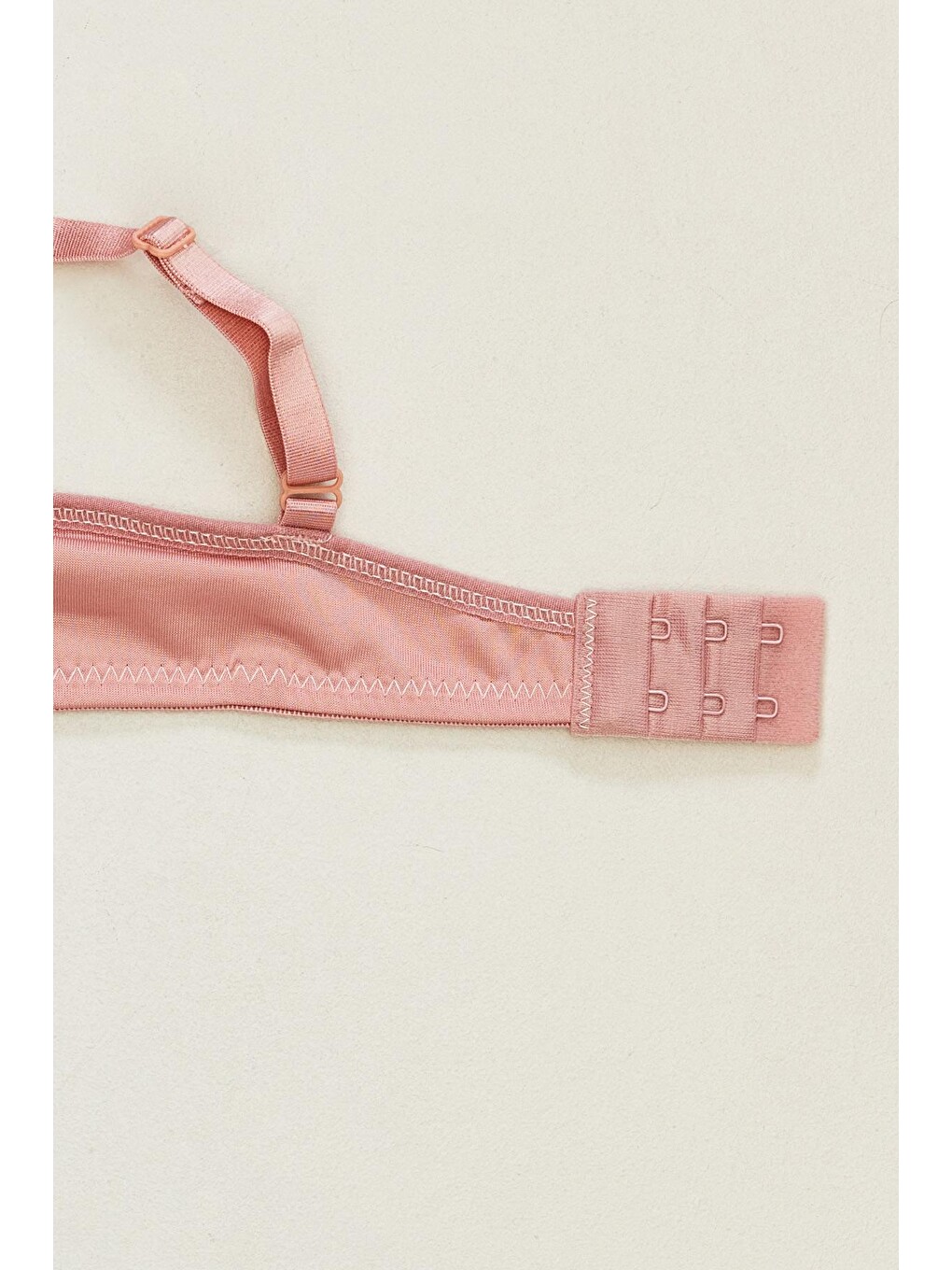 Pembe Desteksiz Çapraz Sütyen-1