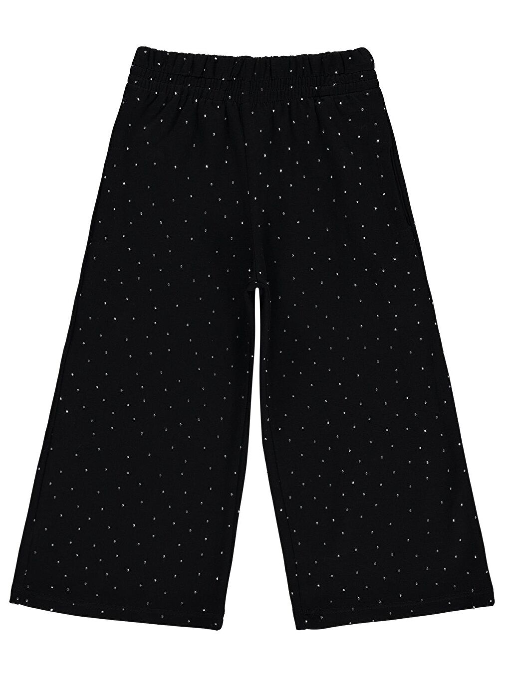 Girls Kız Çocuk Taşlı 2-5 Yaş Pantolon - Siyah