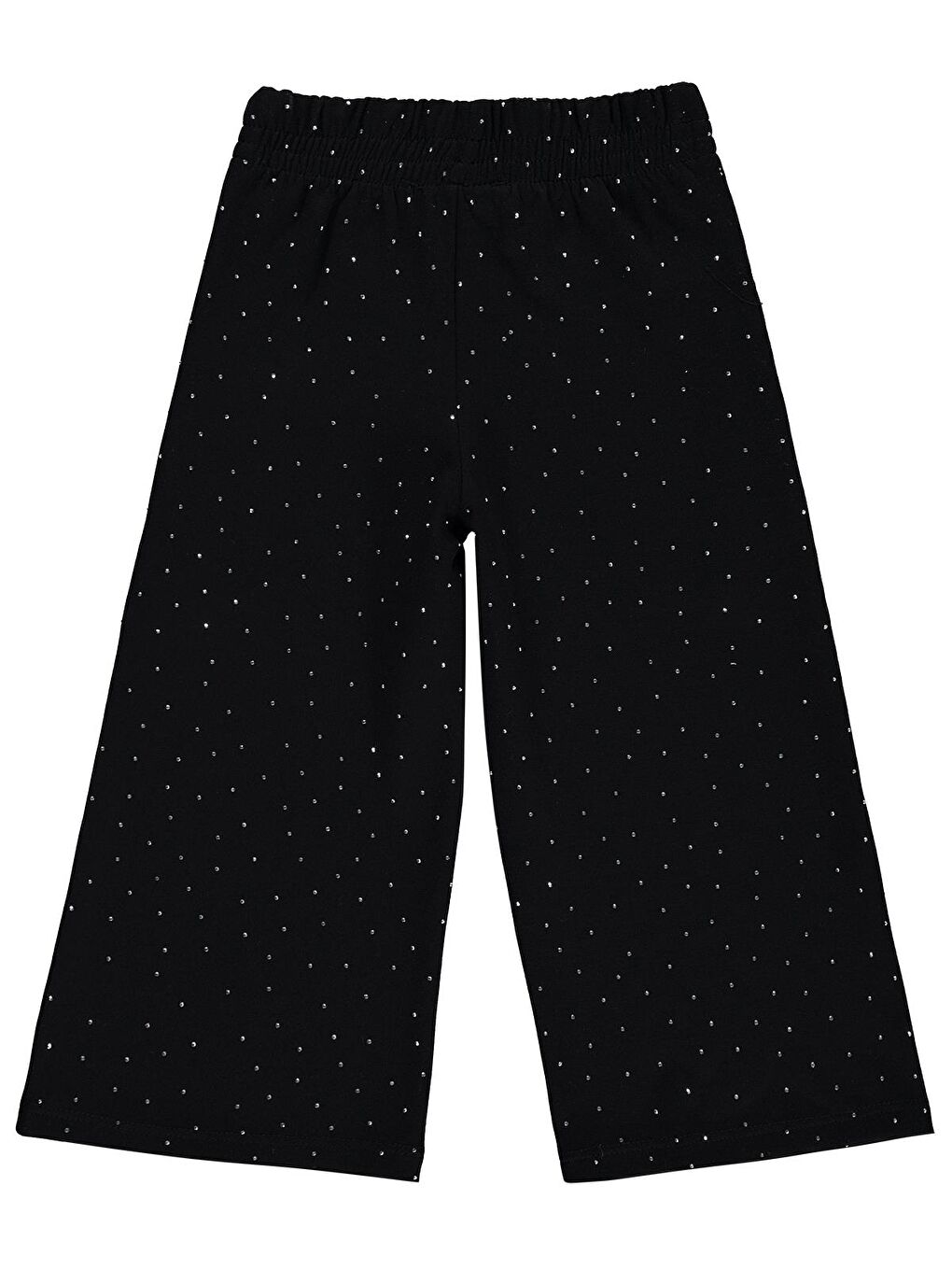 Girls Kız Çocuk Taşlı 2-5 Yaş Pantolon - Siyah-1