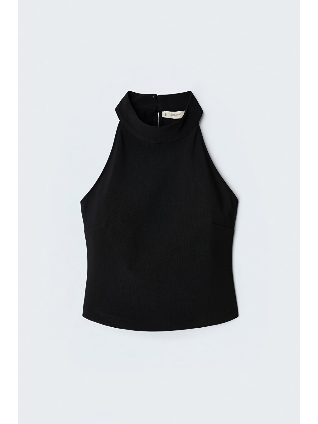 Halter Yaka Body - Siyah