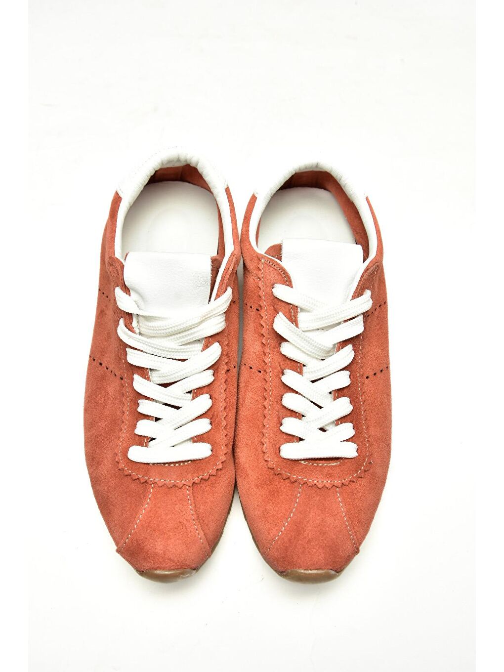 Kahverengi U3123116 Kiremit Kadın Sneakers