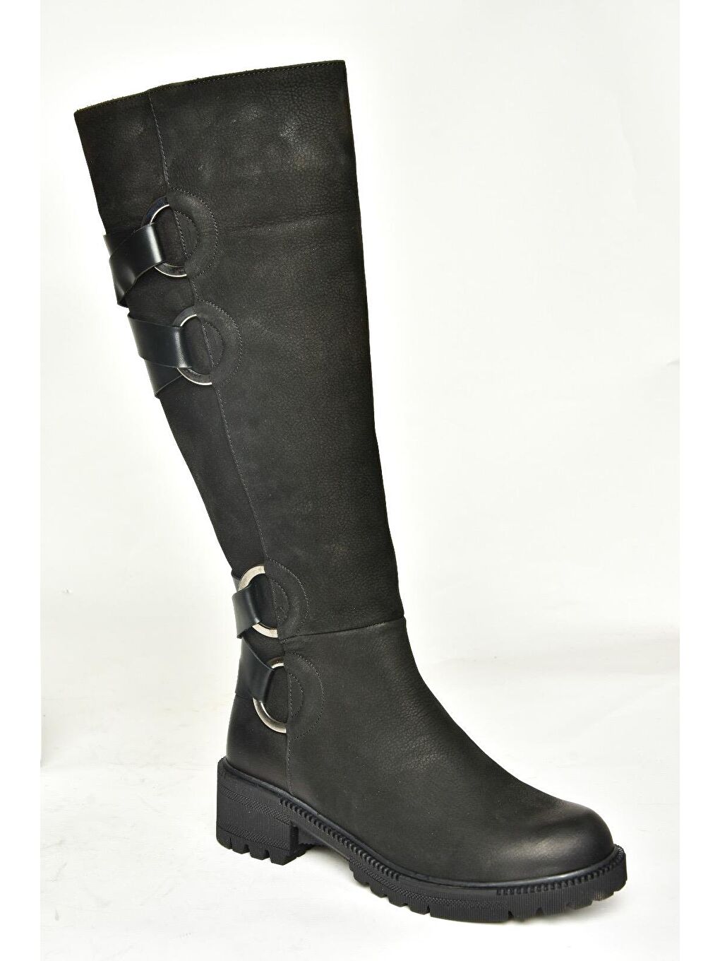 T6540472 Siyah Kadın Çizme-2