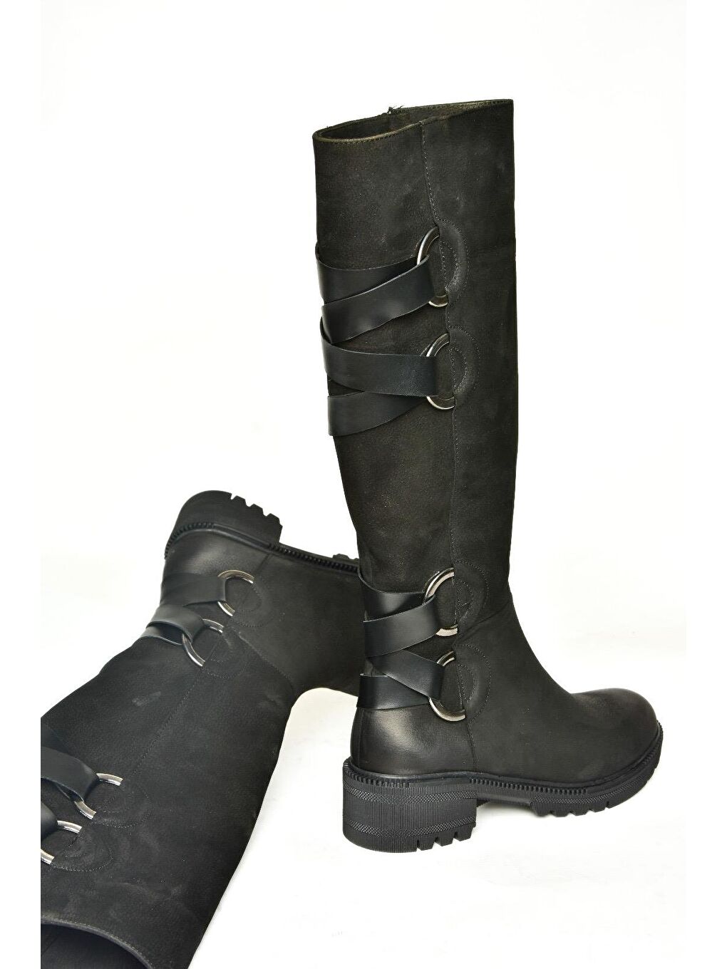 T6540472 Siyah Kadın Çizme-3