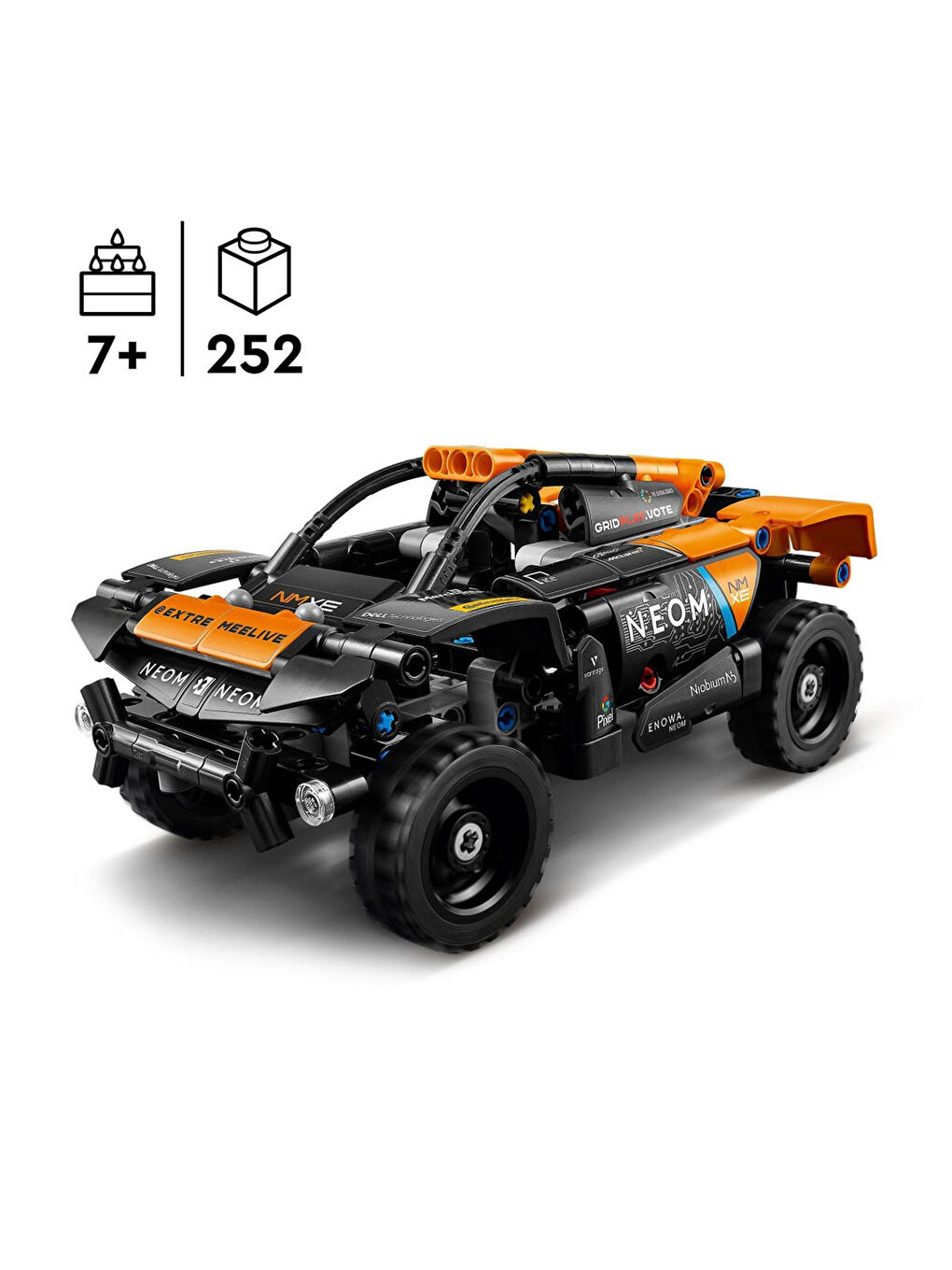 Lego Renksiz Technic Neom Mclaren Extreme E Race Car 42166 - 4