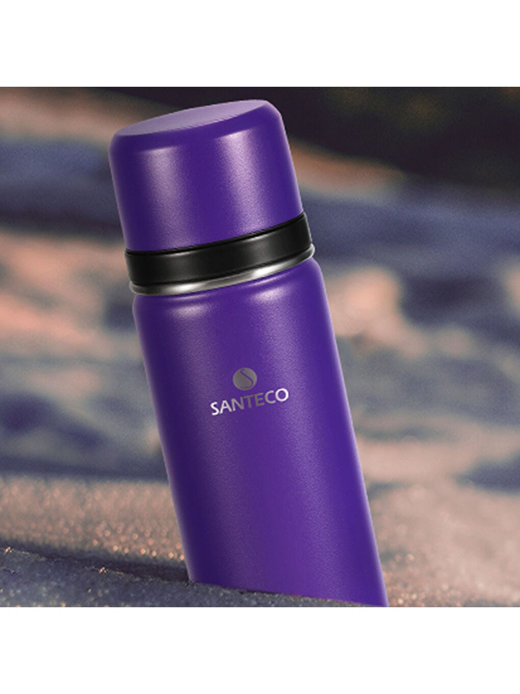 Kolima 2 Kapaklı Termos 1 L-Mor-5