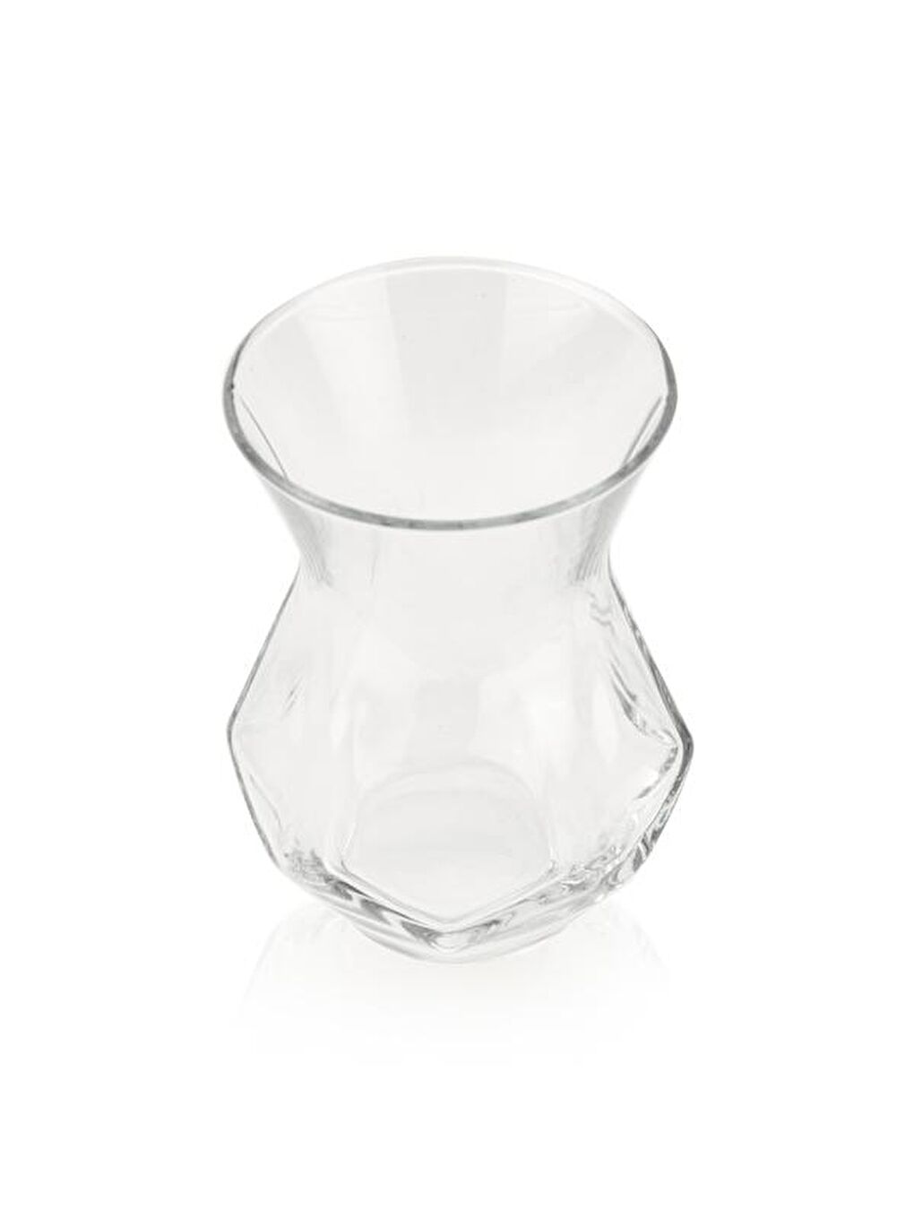 LAV Renksiz 6'lı Çay Bardağı - Şeffaf - 165 ml - 5