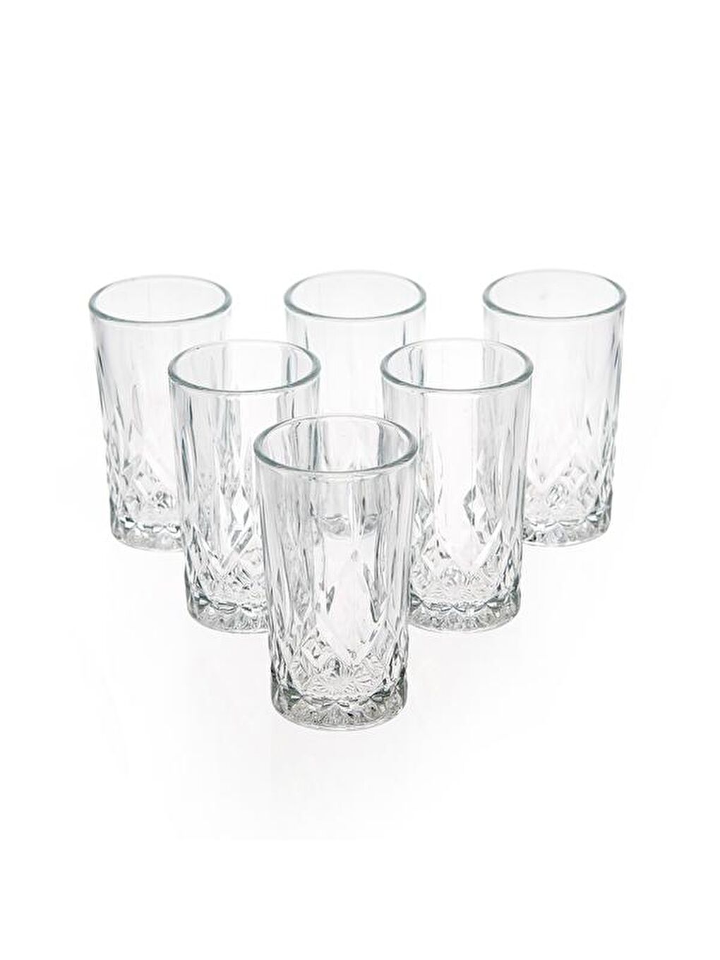 Renksiz Odin 6'lı Kahve Yanı Su Bardağı Seti - 104 ml-1