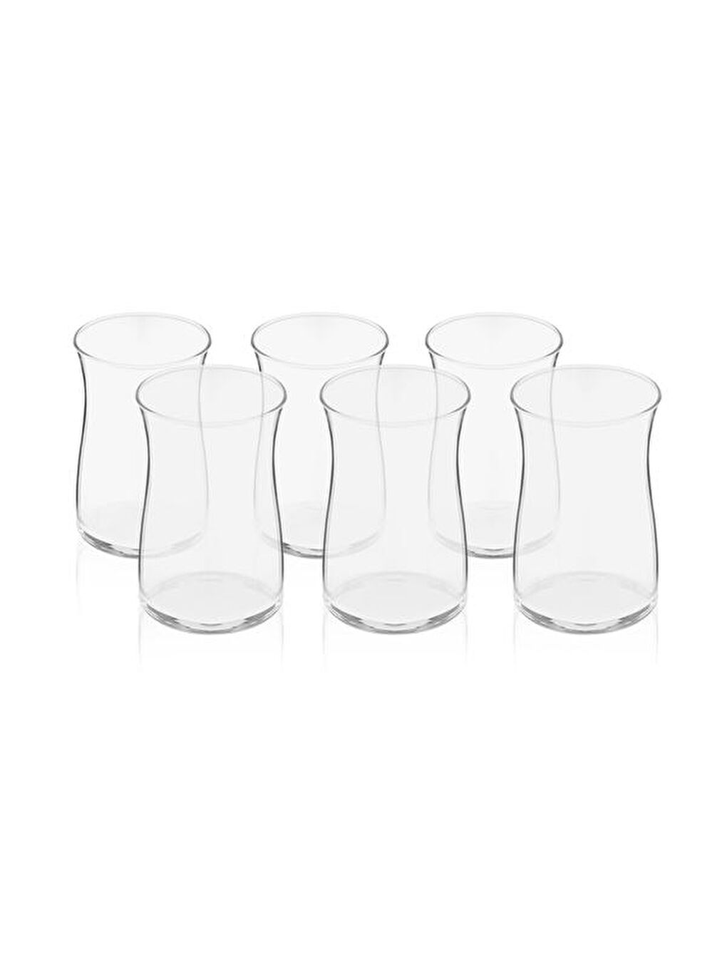 LAV Renksiz Vera 6'lı Çay Bardağı - 180 ml - 3
