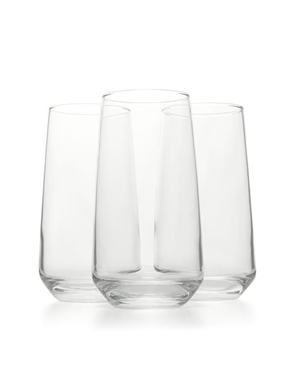 LAV Renksiz Lal 3'lü Bardak - 480 ml - 2