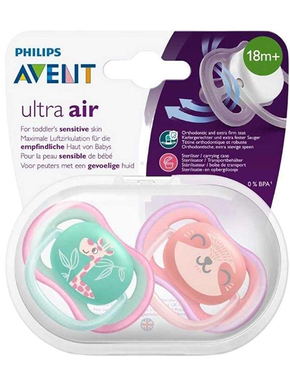 Philips Avent SCF349/12 Ultra Air 2 li Emzik 18+ Ay