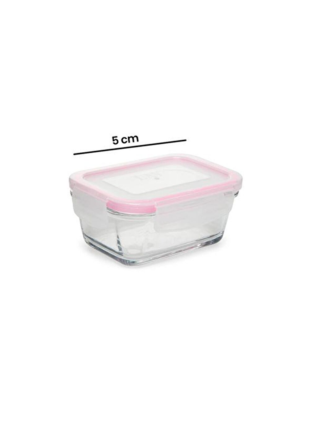 LAV Renksiz Fresco Kare Saklama Kabı - 400 ml - 3