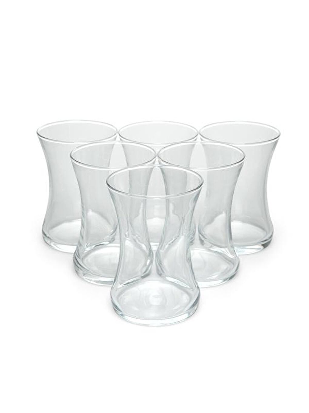 Renksiz Nez 6'lı Çay Bardağı - 155 ml